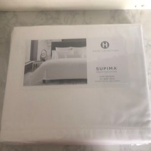 Hotel Collection 16” White King Bedskirt